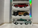 NATIONAL MUSEUM MINT SILVER AGE OF FORD - 1946 SPORTMAN/1958 EDSEL/1964 MUSTANG image