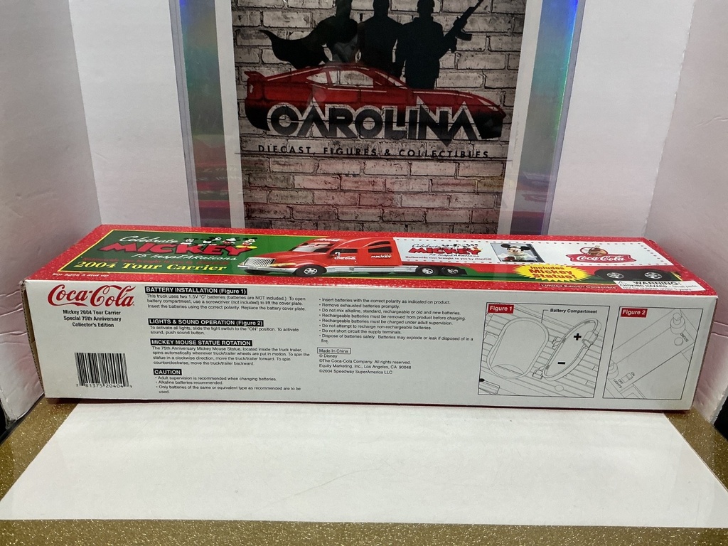 COCA-COLA - MICKEY 2004 TOUR CARRIER SPECIAL 75TH ANNIVERSARY #2 image