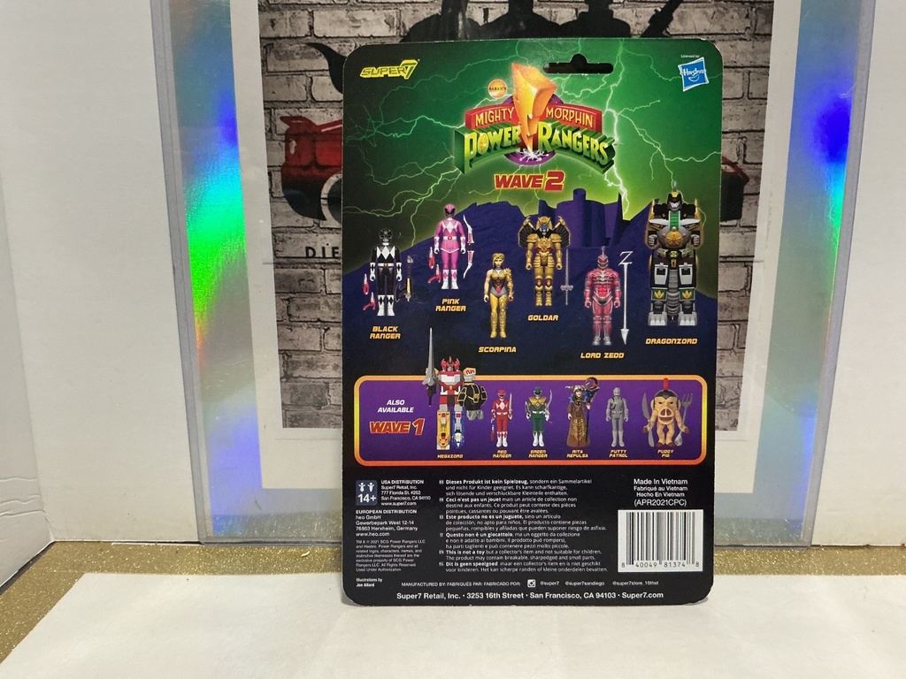 SUPER7 - MIGHTY MORPHIN POWER RANGERS “SCORPINA” RE-ACTION FIGURES image