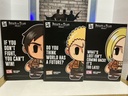 3 PIECE SET: DZNR ATTACK ON TITAN: EREN YEAGER, REINER BRAUN, ANNIE LEONHART image