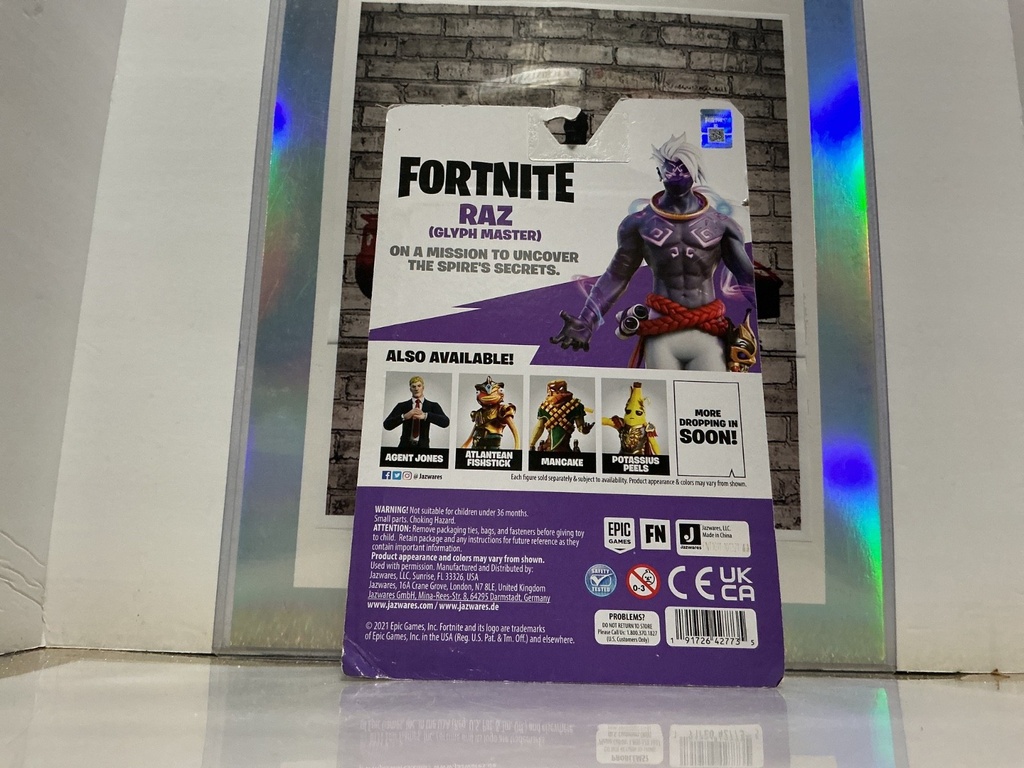 FORTNITE - 28 POINTS OF ARTICULATION RAZ [GLYPH MASTER] image