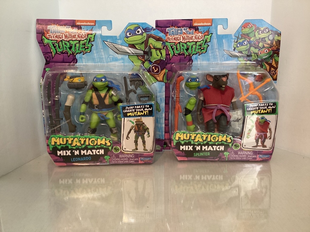 Tales of the TMNT Mutations Mix 'N Match Set of 12 (SEE PHOTOS) image