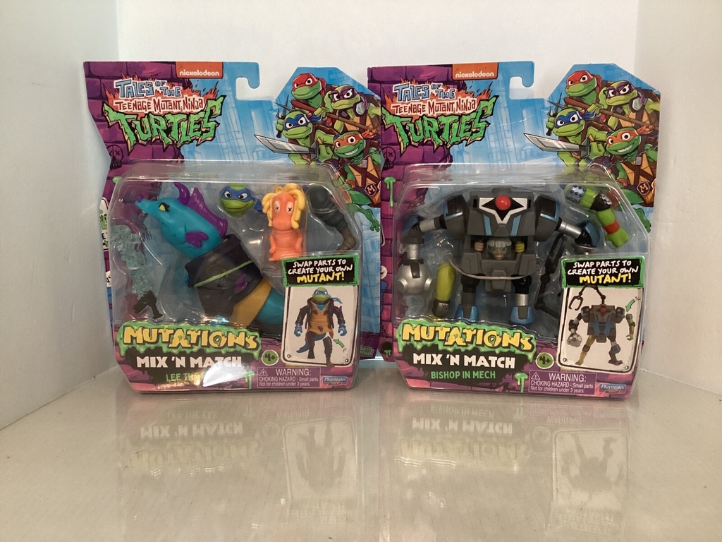 Tales of the TMNT Mutations Mix 'N Match Set of 12 (SEE PHOTOS) image