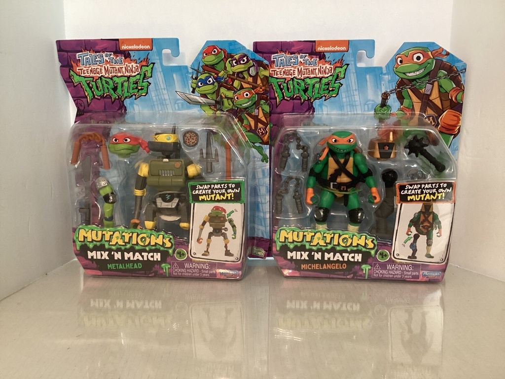 Tales of the TMNT Mutations Mix 'N Match Set of 12 (SEE PHOTOS) image