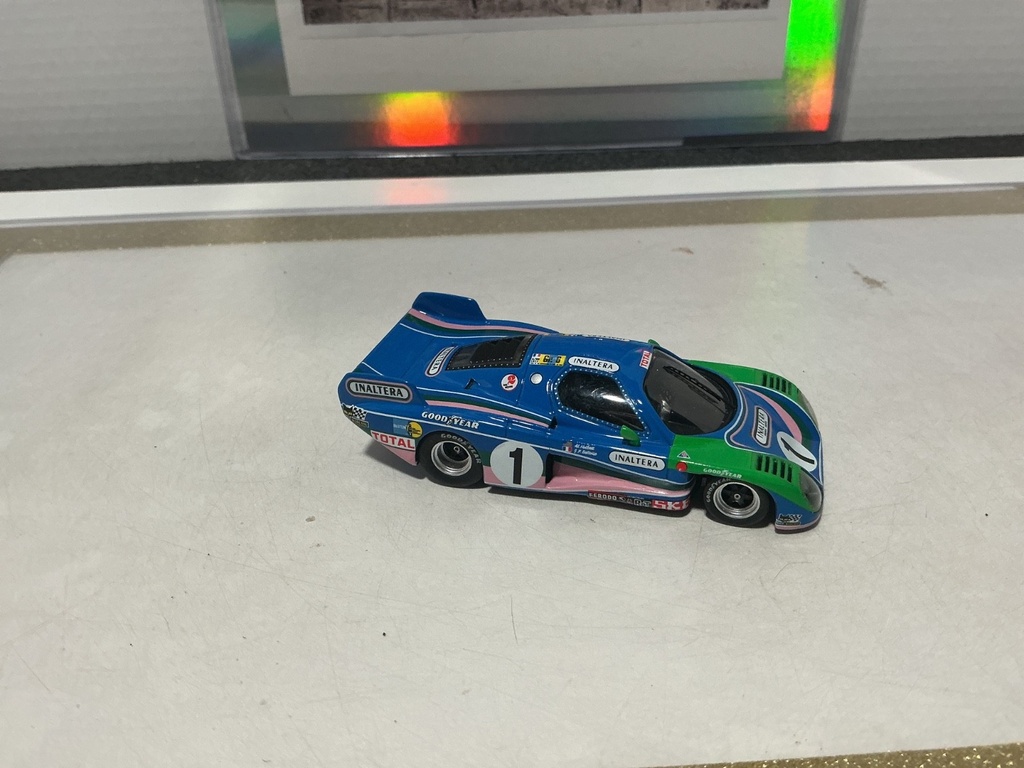 1/43 BIZARRE 1977 INALTERA LM 77 LOMBARD BECKERS LEMANS image
