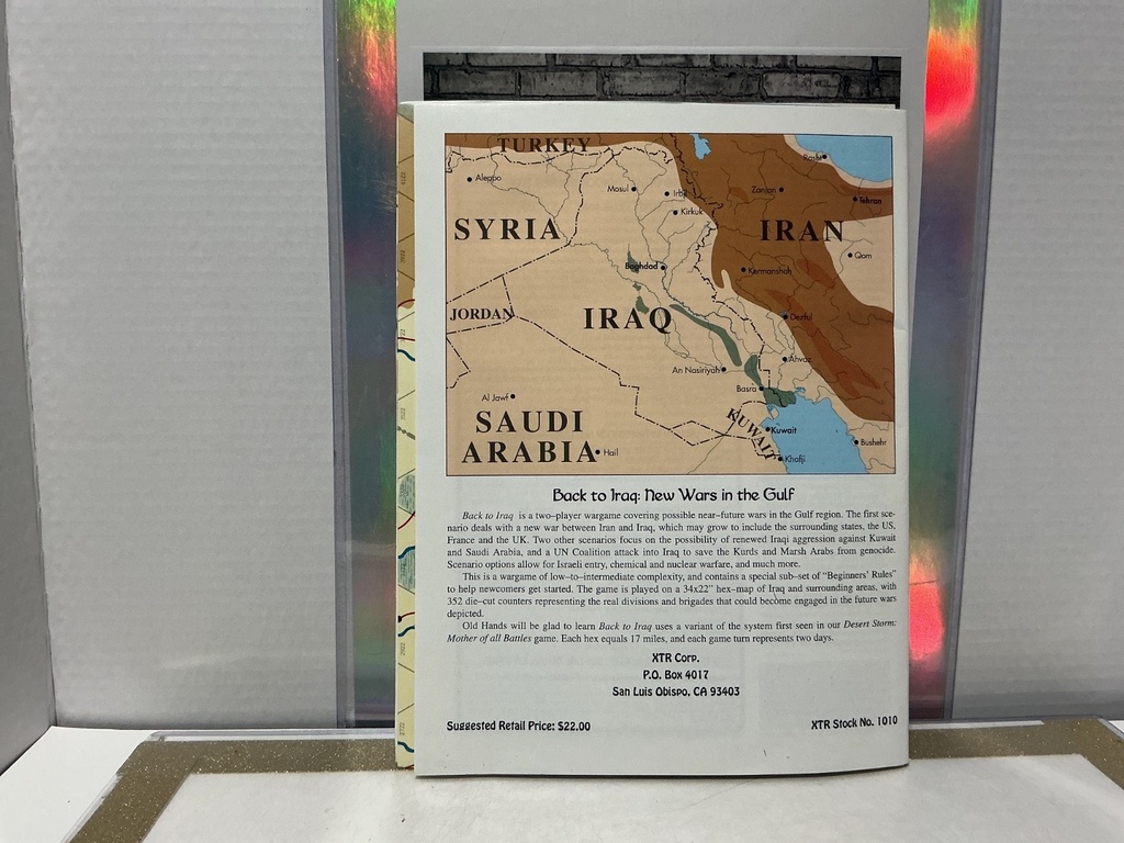 BACK TO IRAQ WAR GAME BY XTR CORPORATION image