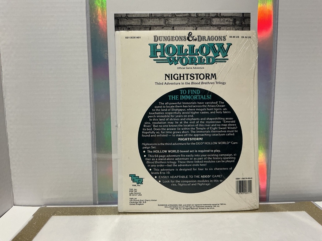 DUNGEONS & DRAGONS - HOLLOW WORLD NIGHTSTORM - SEALED image