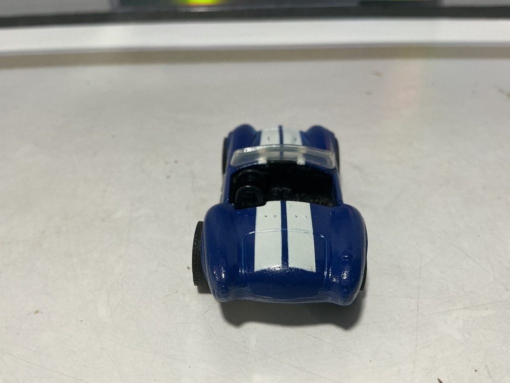 1/64 HOT WHEELS REAL RIDERS CLASSIC COBRA - 1983 MADE IN HONG KONG image