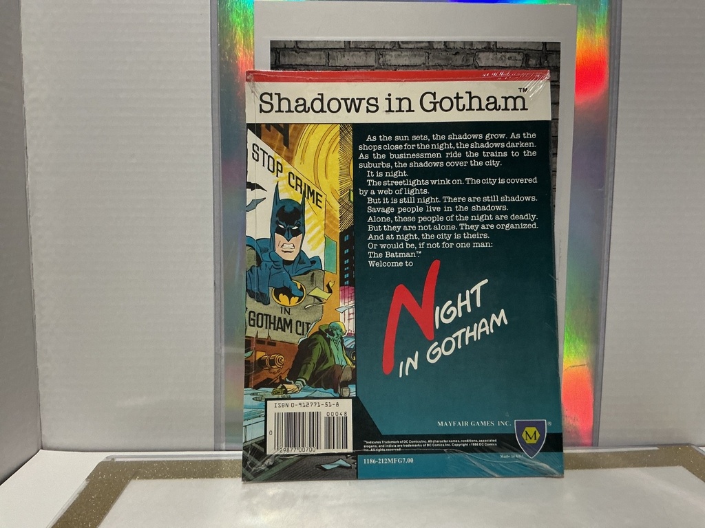 NIGHT IN GOTHAM - DC HEROES ROLE PLAYING MODULE image