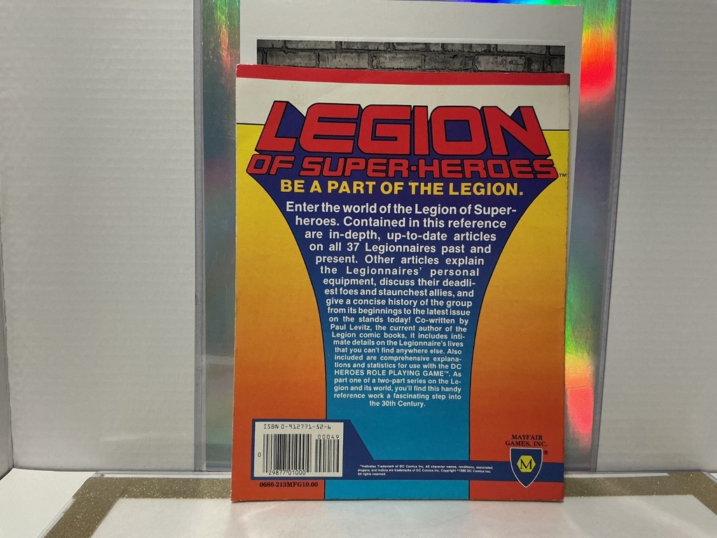 LEGIONS OF SUPERHEROES VOLUME 1 - DC HEROES ROLE PLAYING MODULE image