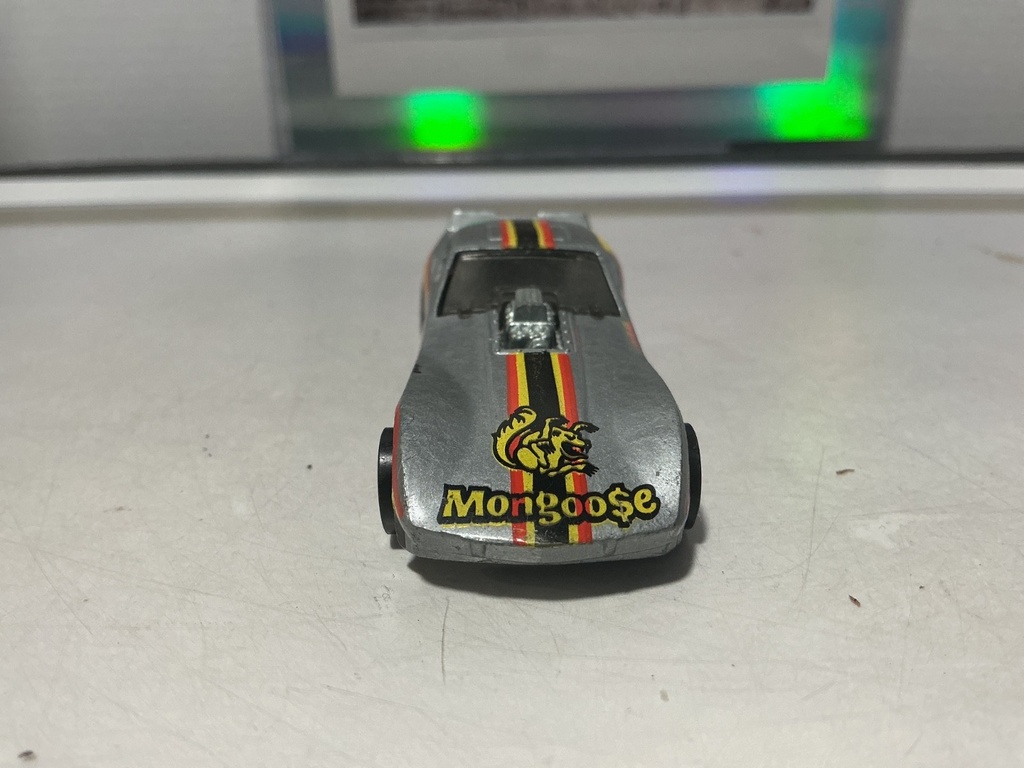 1/64 HOTWHEELS 1977 TOM MCEWEN MONGOOSE CORVETTE NEAR MINT - MADE IN HONG KONG image