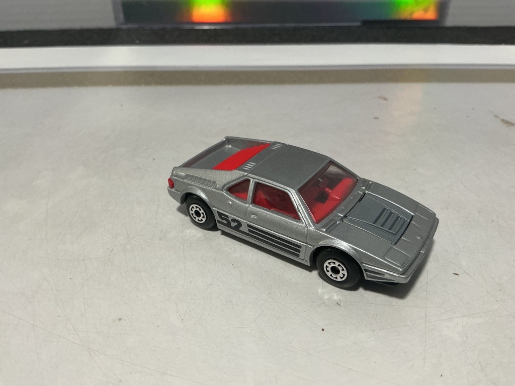 1/64 MATCHBOX LESNEY BMW M1 #52 1981 - MADE IN ENGLAND image