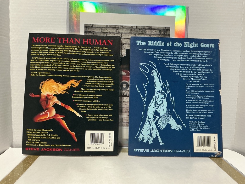 STEVE JACKSON GAMES - SUPERS AND THE STONE FORT image
