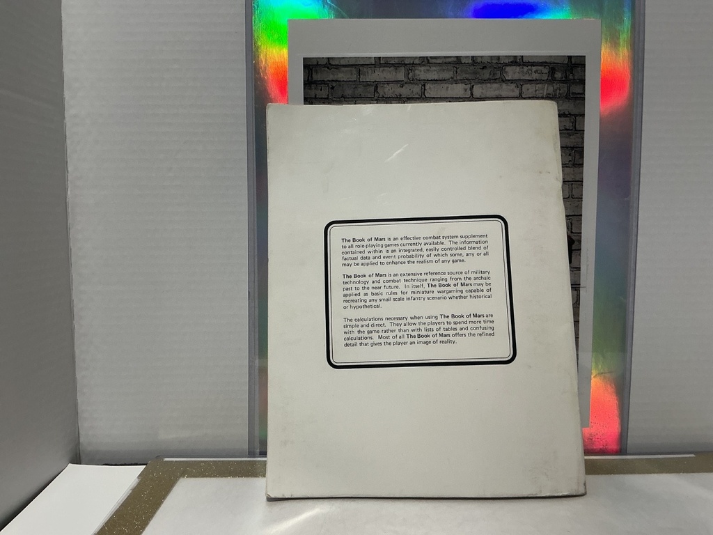 THE BOOK OF MARS BY FASA 1981 COPY image