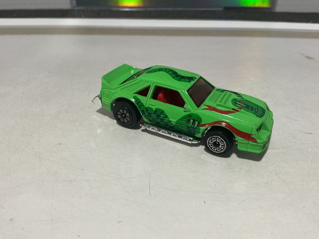 1/64 KENNER #1027 1980 FAST III’S KING COBRA MUSTANG - MINT - MADE IN HONG KONG image