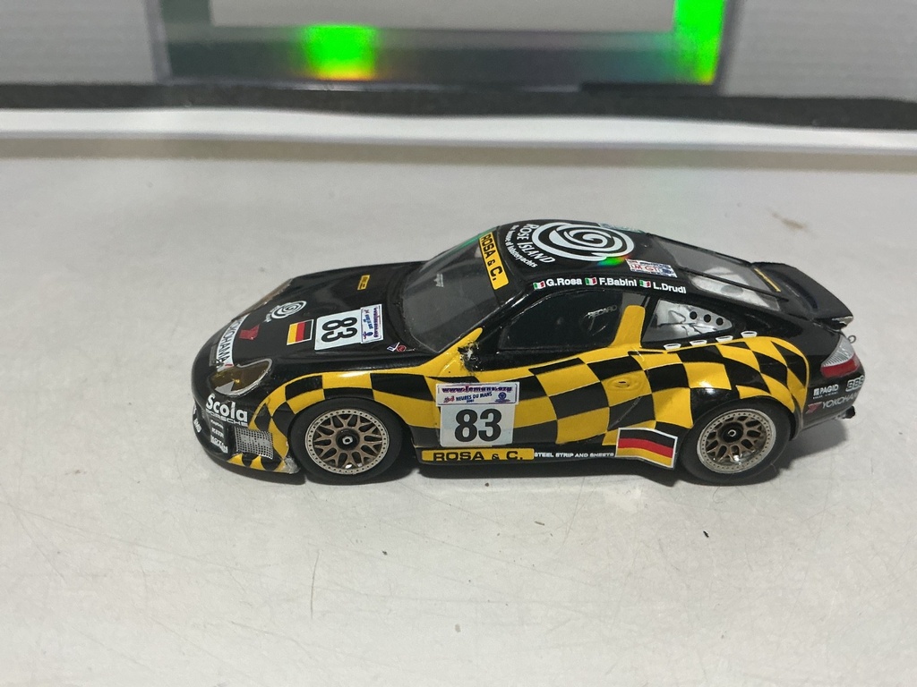 1/43 PROVENCE MOULAGE PORSCHE 911 GT3 RS 2001 LEMANS [MISSING MIRRORS] image