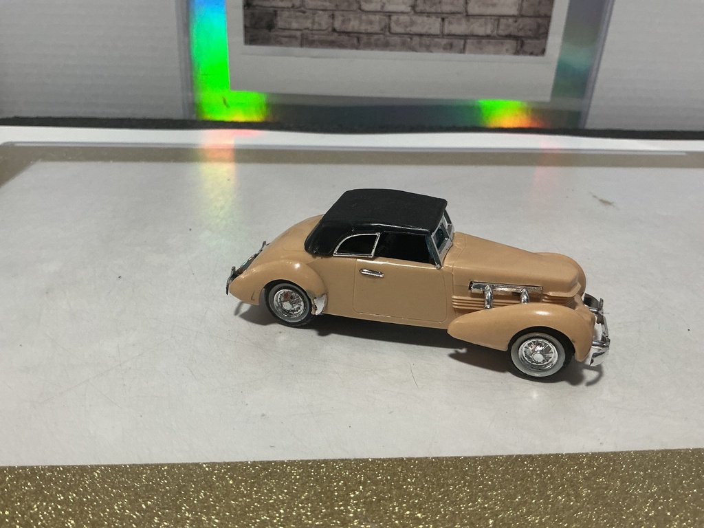 1/43 VINTAGE CRAGSTAN - 1937 CORD - MADE IN HONG KONG image
