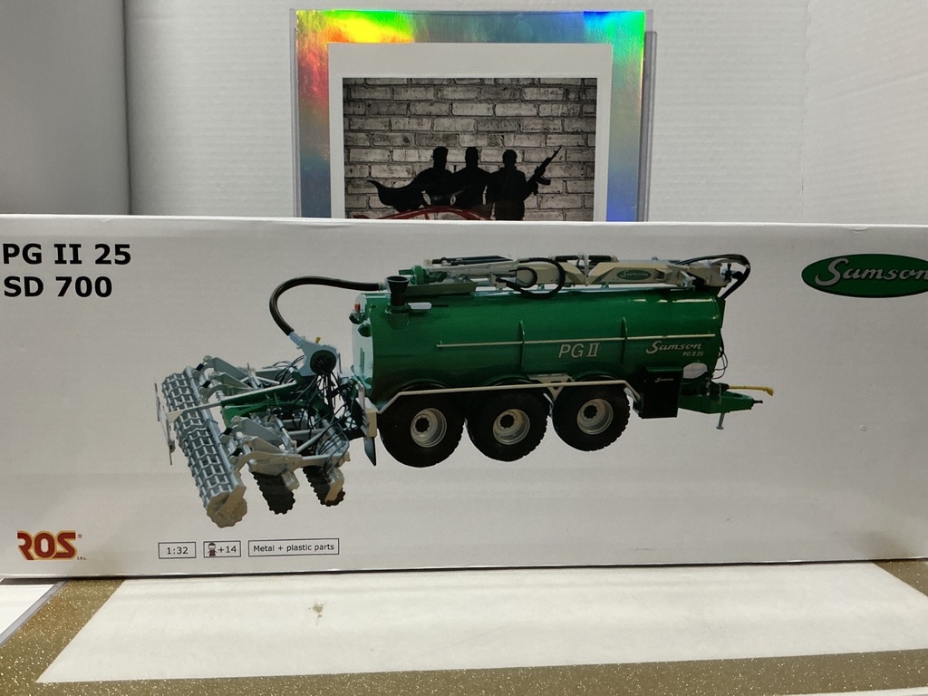 1/32 ROS - SAMSON PG II 25 SD 700 SLURRY TANKER WITH INJECTOR image