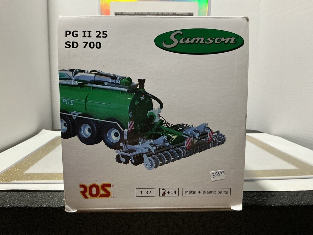 1/32 ROS - SAMSON PG II 25 SD 700 SLURRY TANKER WITH INJECTOR image