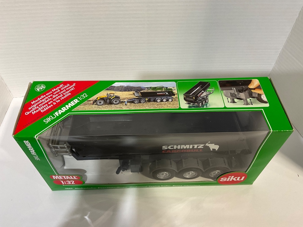 1/32 SIKU SCHMITZ CARGO BULL TRIPLE AXLE DUMP TRUCK #6 image