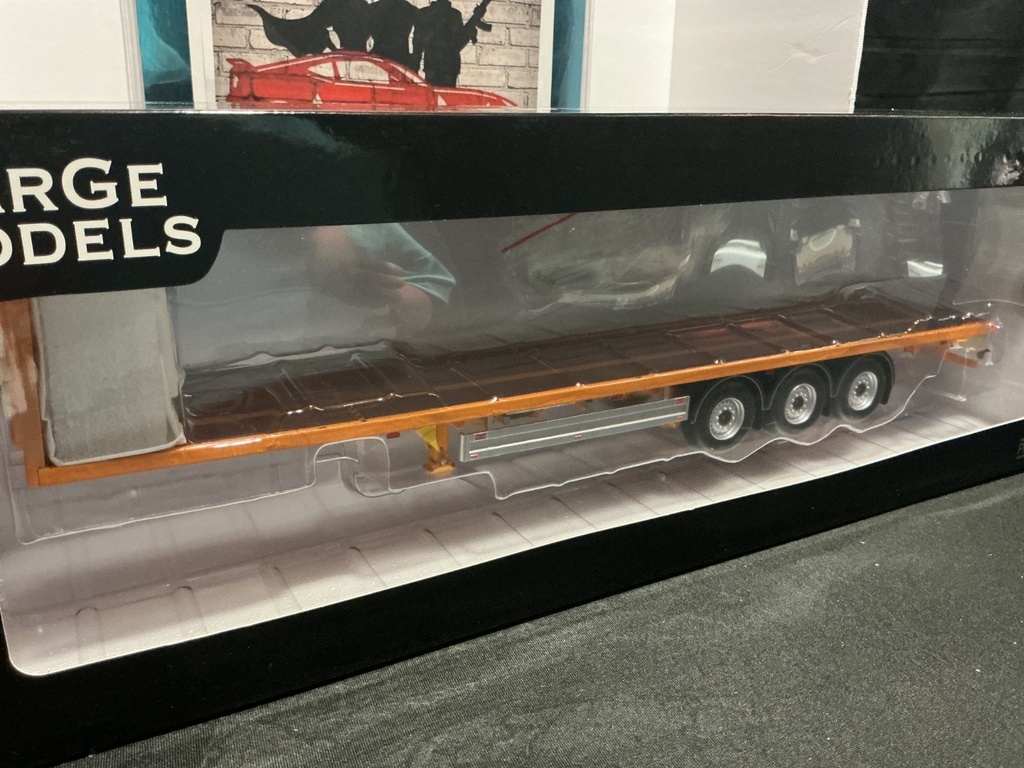 1/32 MARGE MODLES PACTON FLATBED TRAILER YELLOW image