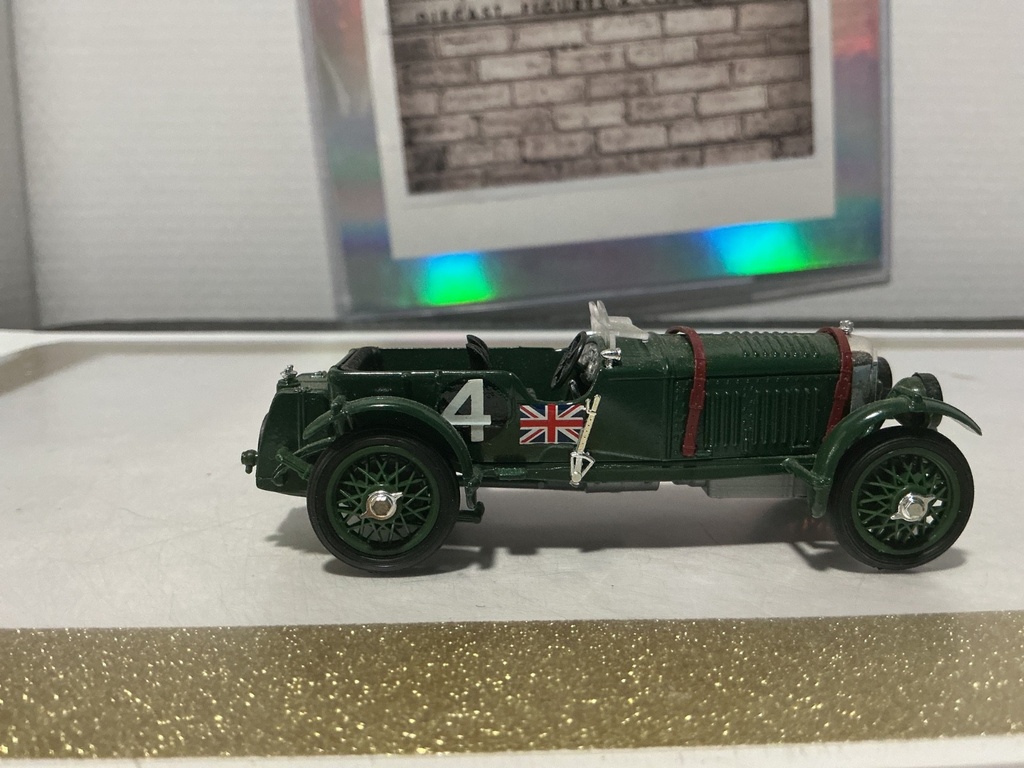 1/43 BRUMM - 1930 BENTLEY SPEED SIX #4 MADE IN ITALY image