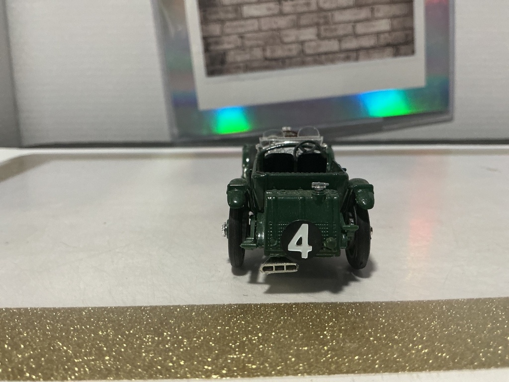1/43 BRUMM - 1930 BENTLEY SPEED SIX #4 MADE IN ITALY image