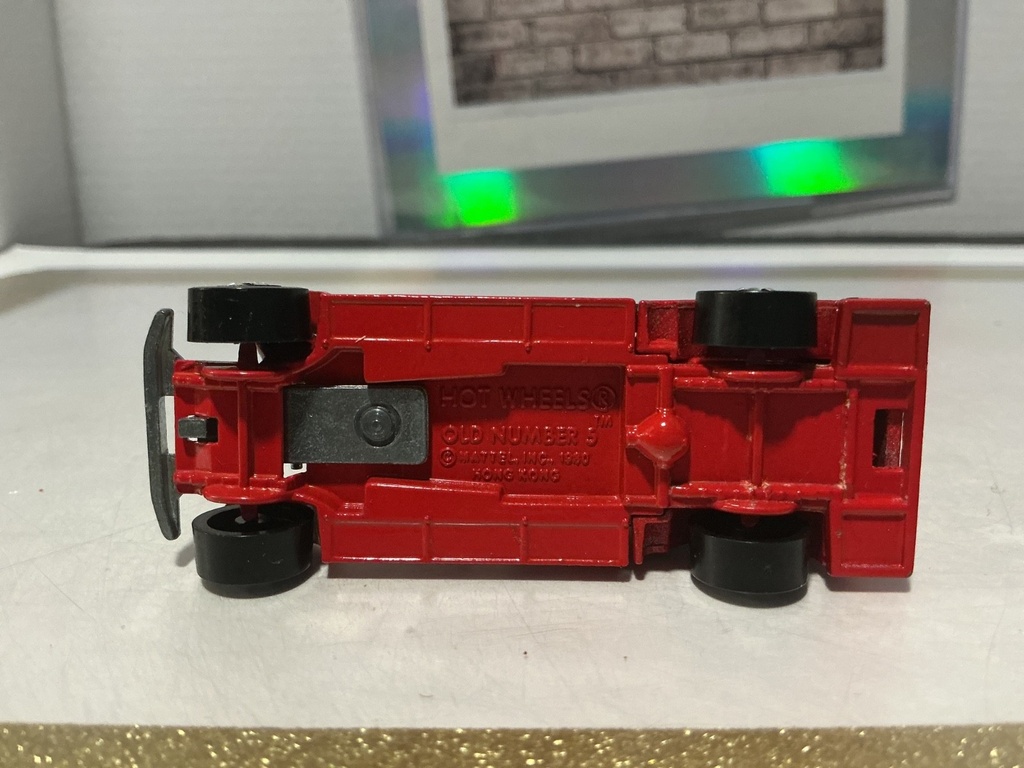 1/64 HOTWHEELS OLD NUMBER 5  - USED image