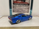 1:24 JADA BIG TIME MUSCLE FORD SHELBY GT500 KR BLUE ON BLACK image