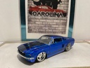 1:24 JADA BIG TIME MUSCLE FORD SHELBY GT500 KR BLUE ON BLACK image