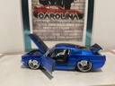 1:24 JADA BIG TIME MUSCLE FORD SHELBY GT500 KR BLUE ON BLACK image