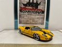 1:24 JADA 2005 FORD GT YELLOW ON BLACK image