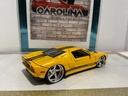1:24 JADA 2005 FORD GT YELLOW ON BLACK image