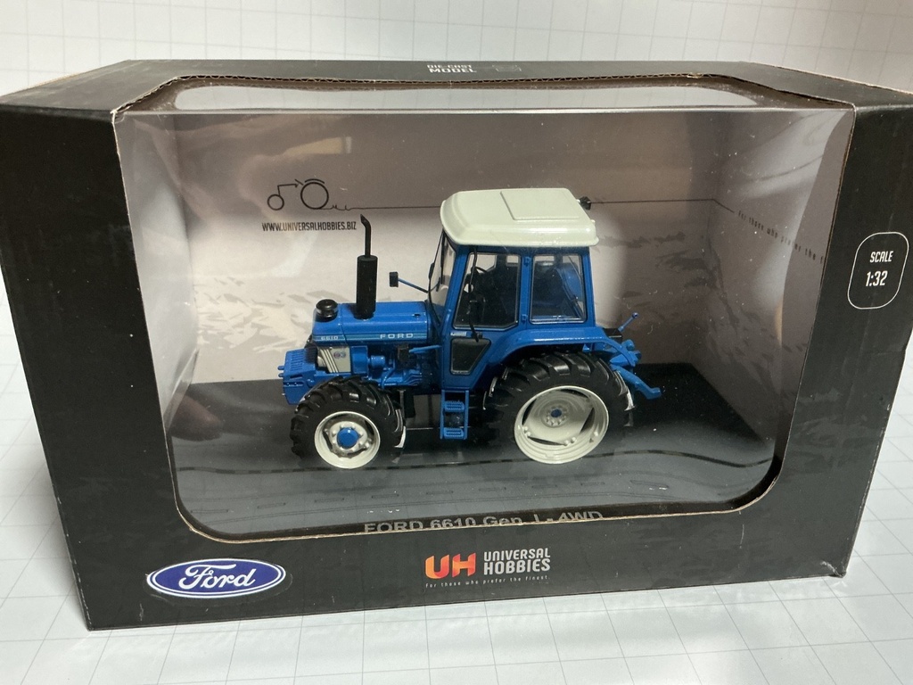 1/32 UNIVERSAL HOBBIES FORD 6610- GEN 1-4WD { REAR LIGHT NEEDS  ATTACHING} image