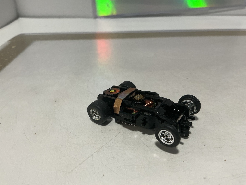 JOHNNY LIGHTNING PLAYING MANTIS X TRACTION SLOT CAR ONLY #1 image