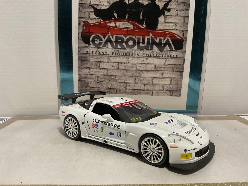 1:24 JADA BIGTIME MUSCLE 2005 CHEVROLET CORVETTE C6-R #3 COMPUWARE image