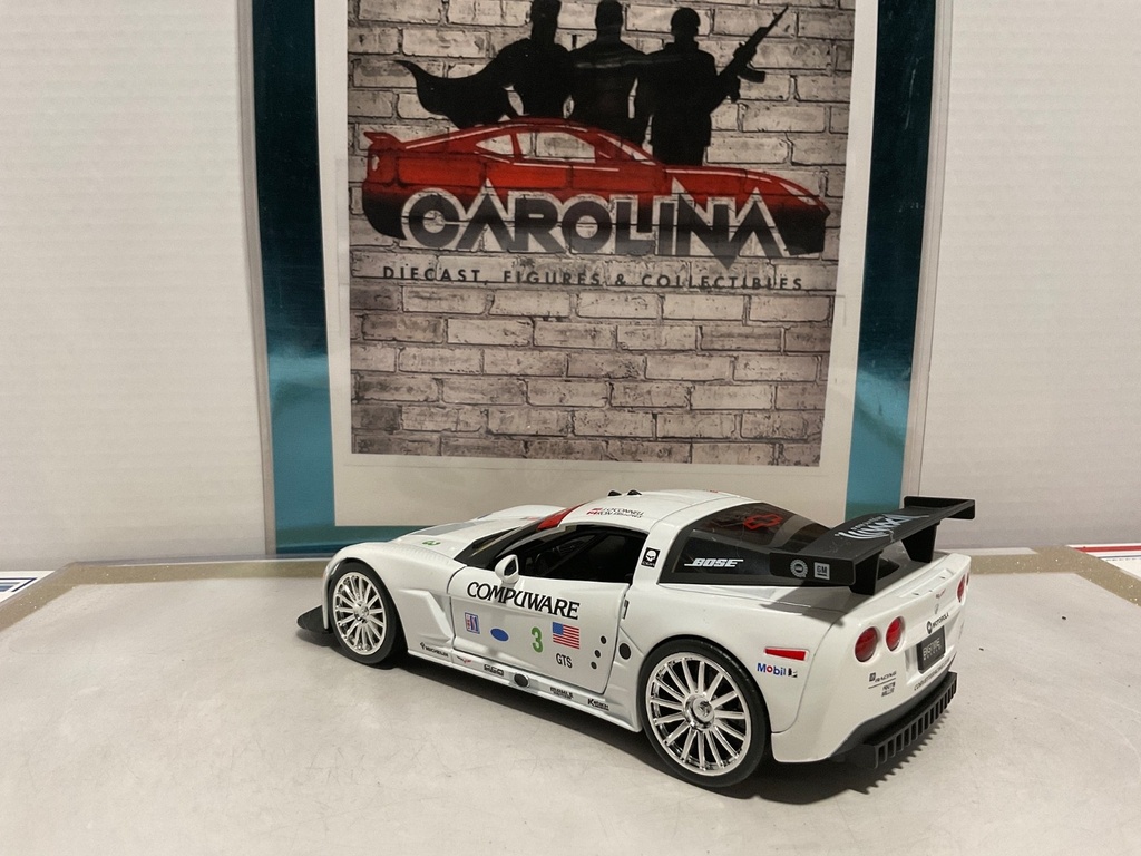 1:24 JADA BIGTIME MUSCLE 2005 CHEVROLET CORVETTE C6-R #3 COMPUWARE image