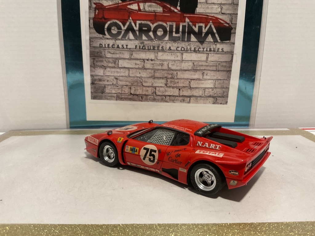 1:24 FERRARI 365 GT4 #75 NART PLASTIC MODEL KIT image