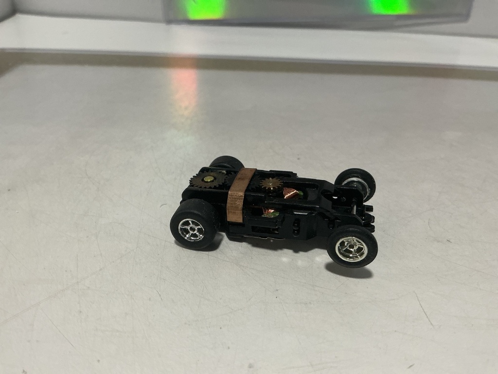 JOHNNY LIGHTNING PLAYING MANTIS X TRACTION SLOT CAR ONLY #3 image