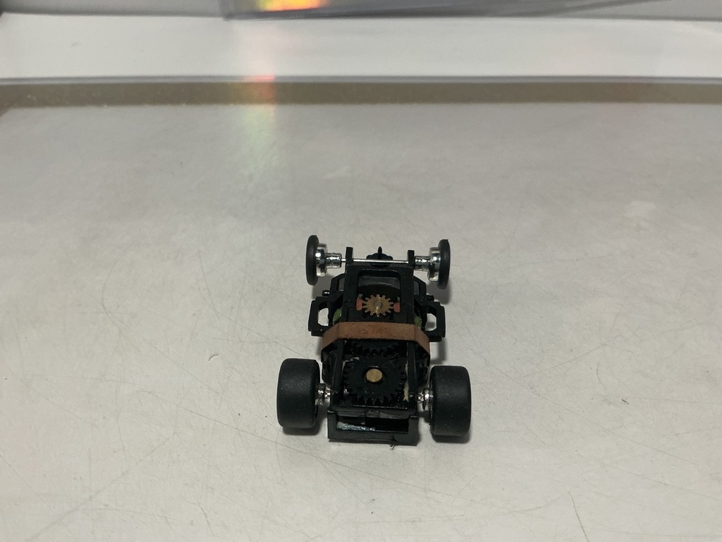 JOHNNY LIGHTNING PLAYING MANTIS X TRACTION SLOT CAR ONLY #3 image