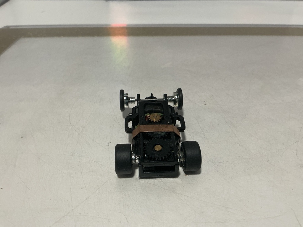 JOHNNY LIGHTNING PLAYING MANTIS X TRACTION SLOT CAR ONLY #4 image