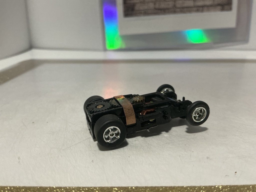 JOHNNY LIGHTNING PLAYING MANTIS X TRACTION SLOT CAR ONLY #5 image