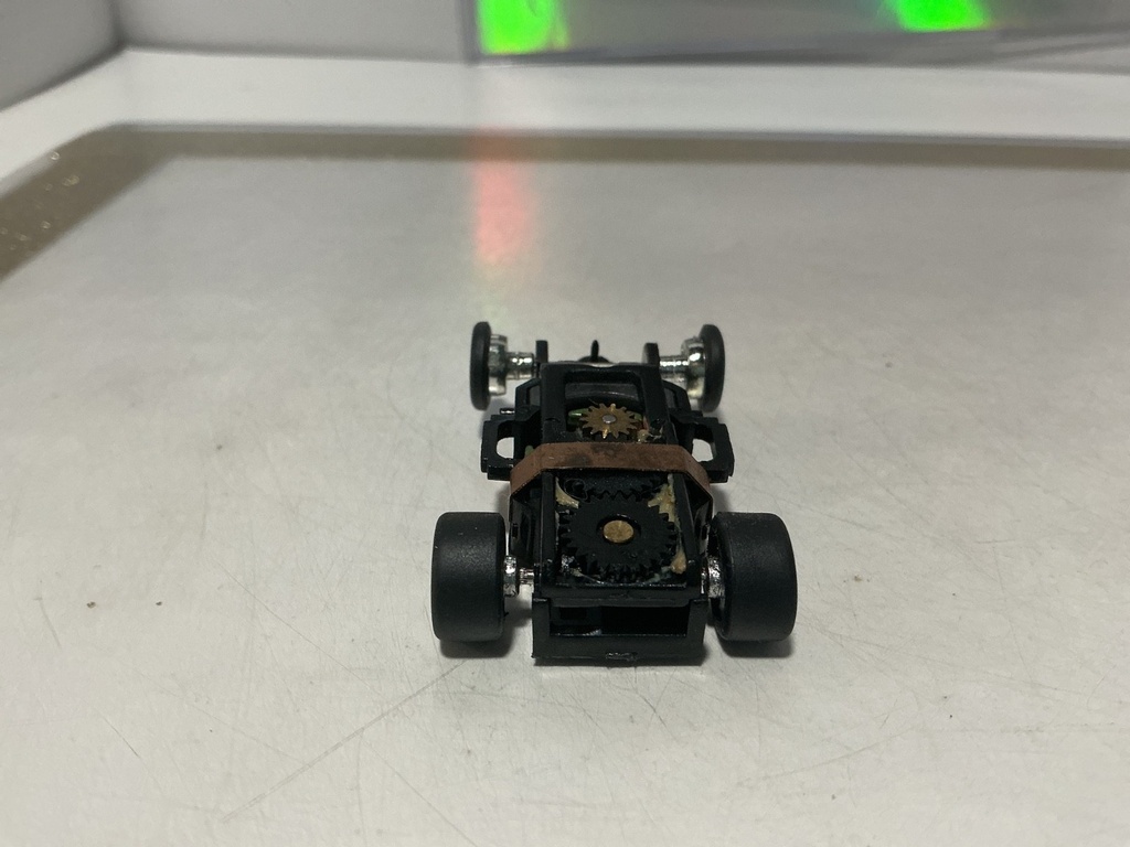 JOHNNY LIGHTNING PLAYING MANTIS X TRACTION SLOT CAR ONLY #6 image
