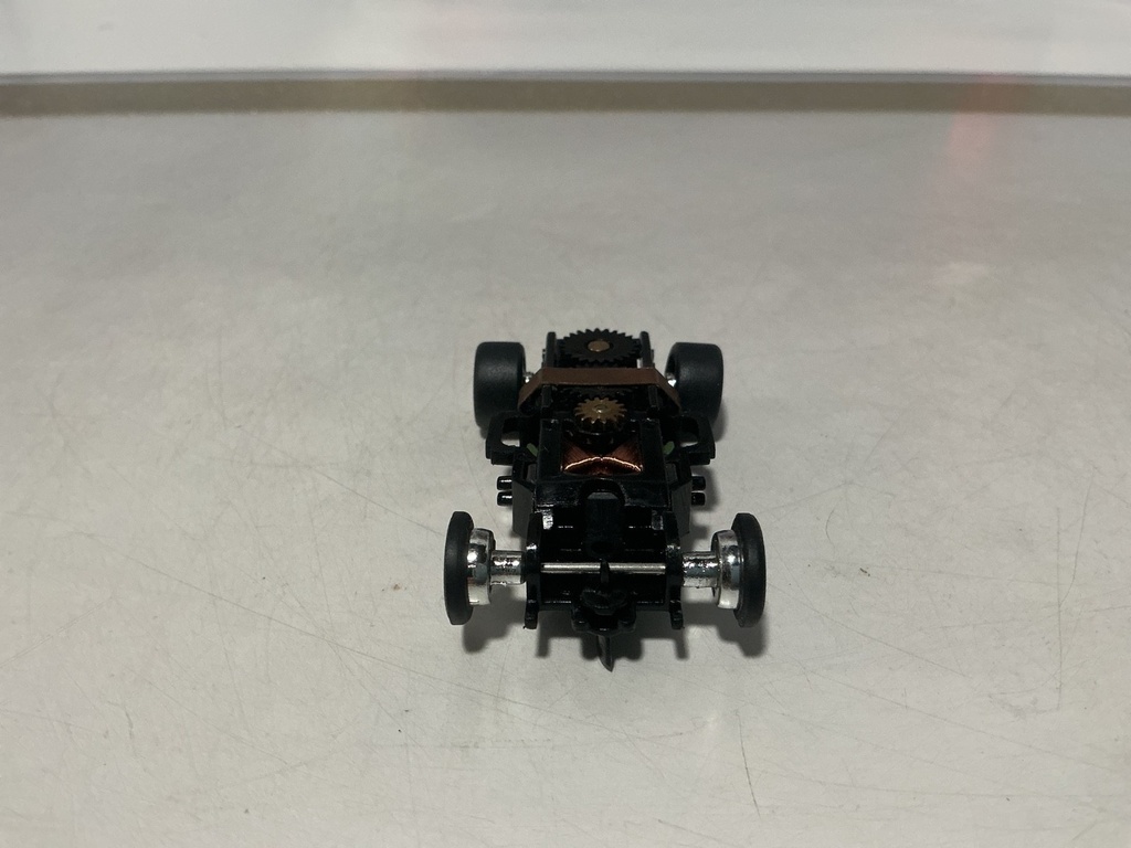 JOHNNY LIGHTNING PLAYING MANTIS X TRACTION SLOT CAR ONLY #7 image