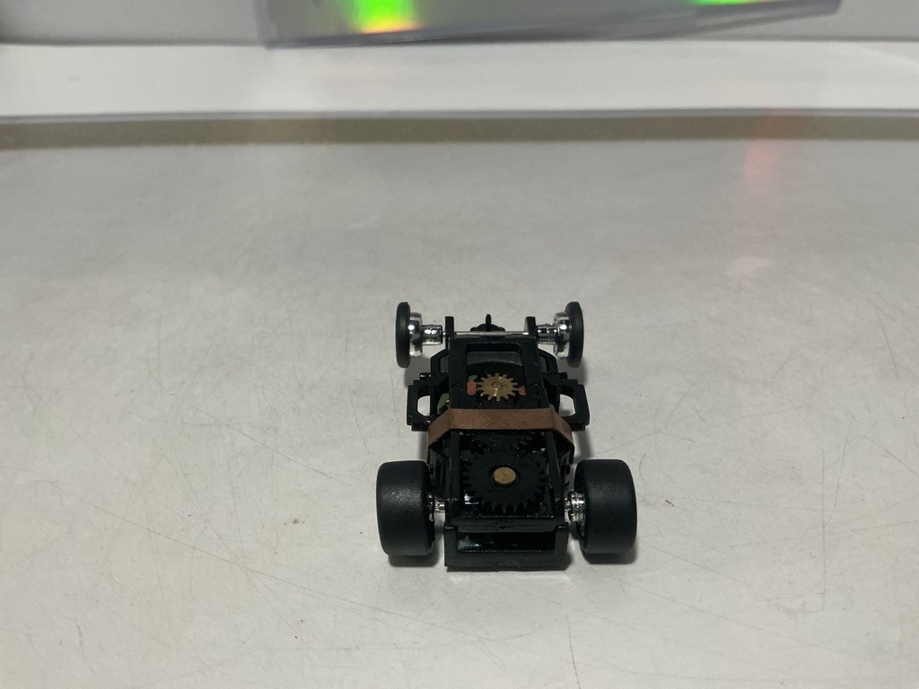 JOHNNY LIGHTNING PLAYING MANTIS X TRACTION SLOT CAR ONLY #7 image