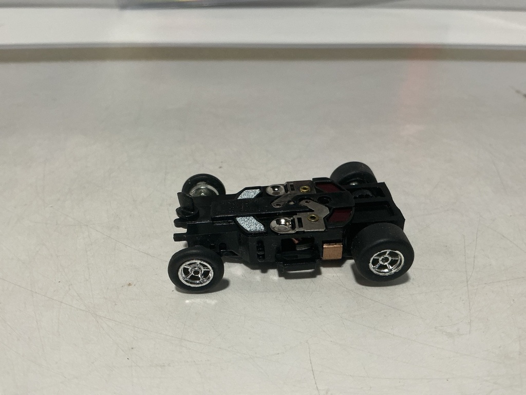JOHNNY LIGHTNING PLAYING MANTIS X TRACTION SLOT CAR ONLY #8 image
