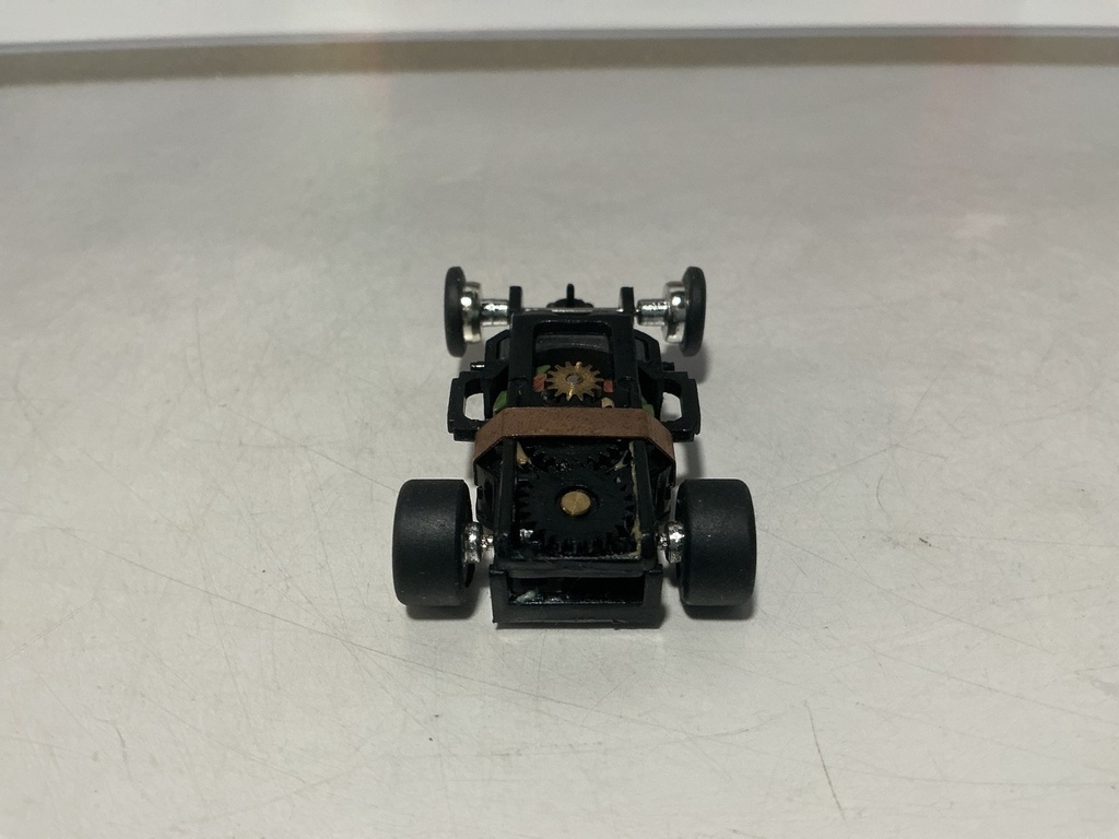 JOHNNY LIGHTNING PLAYING MANTIS X TRACTION SLOT CAR ONLY #9 image