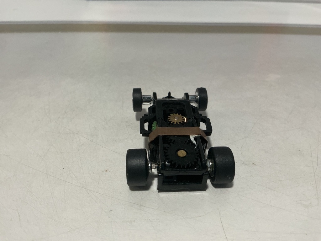 JOHNNY LIGHTNING PLAYING MANTIS X TRACTION SLOT CAR ONLY #10 image