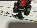 1/32 UNIVERSAL HOBBIES PUMA 240 CVX ALFA ROSSO  RED  {DISPLAYED,BROKEN PIECES }. image