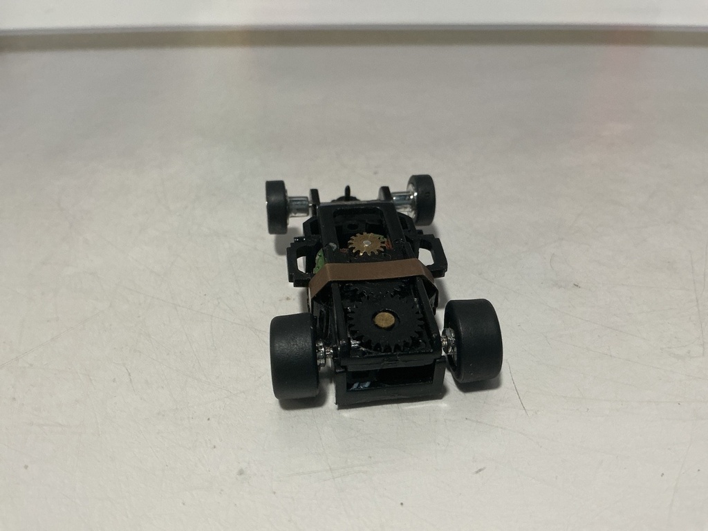 JOHNNY LIGHTNING PLAYING MANTIS X TRACTION SLOT CAR ONLY #14 image